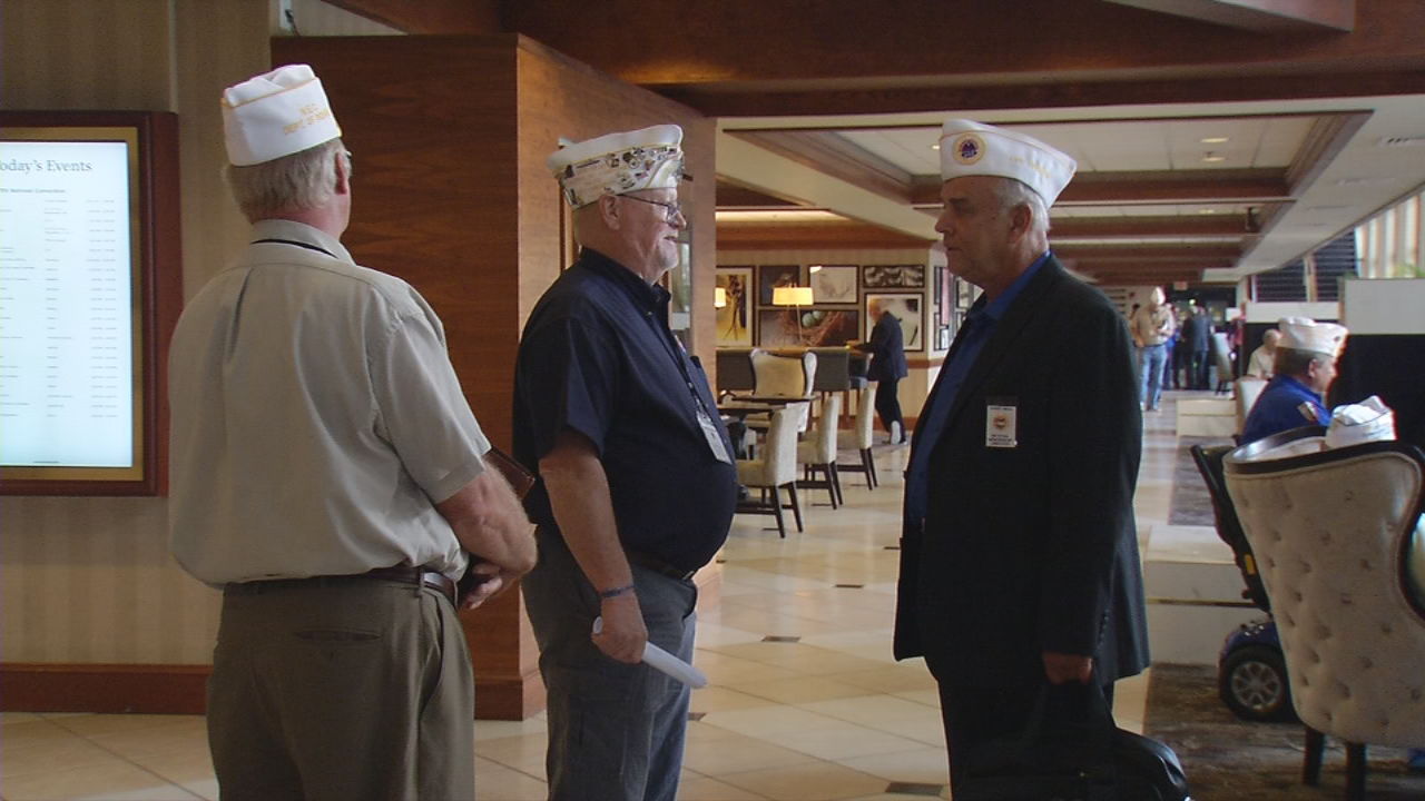 AMVET members at the Galt House